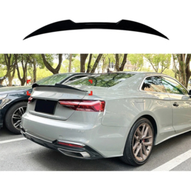 AutoStyle Achterspoiler passend voor Audi A5 (F53/F57) Coupe/Cabrio 2016-2024 (ABS Glanzend zwart)