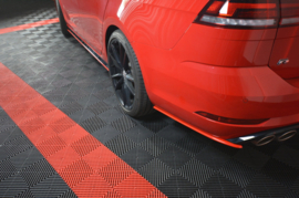 Maxton Design ACHTERZIJDE SPLITTERS V.2 VW GOLF 7 R VARIANT FACELIFT