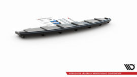 Maxton Design Achtersplitter AUDI A6 C7 S-LINE AVANT UITLAAT 2x1 (met verticale spijlen)