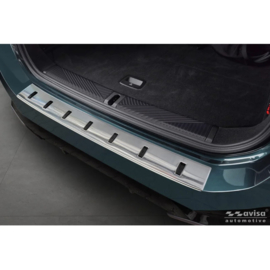 Avisa RVS Achterbumperprotector STRONG EDITION passend voor BMW 5 Serie Touring (G61) 2024- incl. M-Sport - Zilver