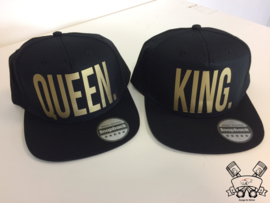 King & Queen Cap Gold