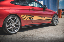 Maxton Design Street Pro Zijskirts Diffusers + Flaps Mercedes-AMG C43 Coupé C205