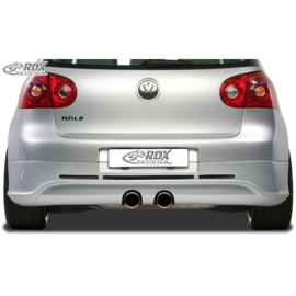 Achterskirt passend voor Volkswagen Golf V GTI/R Hatchback 3/5-deurs 2003-2008 (R32 uitlaat) excl. Variant/Plus (ABS)