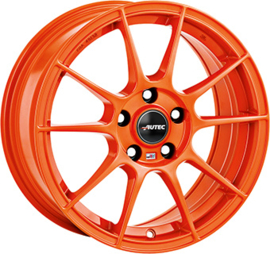 AUTEC WIZARD 19inch 8,0j 5/112 ET35 Naaf 70mm Oranje