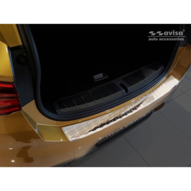 RVS Achterbumperprotector passend voor BMW X2 (F39) M-Pakket 2018- 'Ribs'