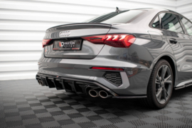 Maxton Design ACHTERPANEEL AUDI S3 SEDAN 8Y Gloss Black