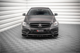 Maxton Design Frontsplitter V.1 Mercedes-Benz C Coupé / Sedan / Stationwagen AMG-Line C204 / W204 Facelift / S204 Facelift