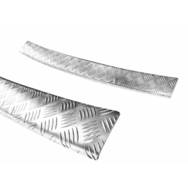 Aluminium achterbumperprotector passend voor Volkswagen Transporter T6 2015- & FL 2019- (met achterklep)