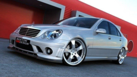 Maxton Design FRONT SPLITTER (VOOR ME-C-203-AMG204-F1 BUMPER)