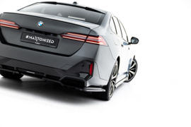 Maxton Design Achtersplitter (met verticale spijlen) V.1 BMW 5 / i5 M-Pack Sedan / Touring G60 / G61
