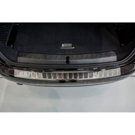 RVS Achterbumperprotector passend voor BMW 2-Serie F46 Gran Tourer 2015- excl. M-Pakket 'Ribs'