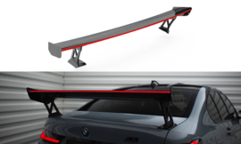 Maxton Design Carbon Spoiler Met Externe Beugels Staanders + LED BMW M3 G80 / M340i G20 / 3 M-Pack G20 / 3 Standaard G20