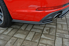 Maxton Design ACHTERZIJSPLITTERS AUDI A4 B9 S-LINE Gloss Black