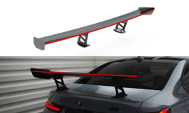 Maxton Design Carbon Spoiler Met Interne Beugels Staanders + LED BMW M3 G80 / M340i G20 / 3 M-Pack G20 / 3 Standaard G20