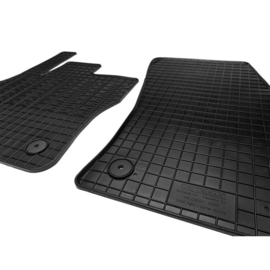 Rubber matten passend voor Volkswagen Caddy V Box 2020- (2-delig + montagesysteem)