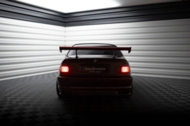 Maxton Design Carbon Spoiler Met Interne Beugels Staanders + LED BMW 3 Coupé E46