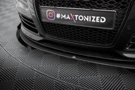 Maxton Design Street Pro Frontsplitter + Flaps Audi RS6 Avant C6
