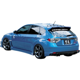 Chargespeed Achterbumperskirt passend voor Subaru Impreza WRX STi 2008- HalfType (FRP)