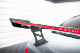 Maxton Design Carbon Spoiler Met Interne Beugels Staanders + LED BMW M3 G80 / M340i G20 / 3 M-Pack G20 / 3 Standaard G20