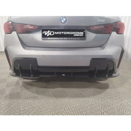 Motordrome Achterbumperskirt (Diffuser) passend voor BMW 1-Serie (F70) M-Sport excl. M135 2024- (ABS Glanzend zwart)