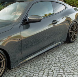 Oneway Complete bodykit passend voor BMW 4-Serie G22/G23 Coupe/Cabrio M-Pack/M440i 2020-2024 & Facelift 2024- - Glanzend zwart