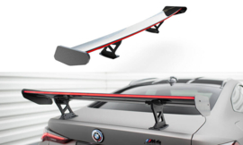 Maxton Design Carbon Spoiler Met Interne Beugels Staanders + LED BMW M4 G82 / M440i G22 / 4 M-Pack G22