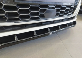 Motordrome Voorspoiler passend voor Audi A3 (8Y) Sportback & Sedan S-Line / S3 2020-2024 (ABS Glanzend zwart)