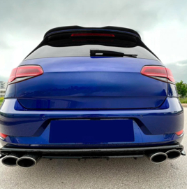Oneway Dakspoiler (Cap) passend voor Volkswagen Golf VII (7&7.5) HB GTi/GTD/R/R Line 2013-2020 – Glanzend zwart