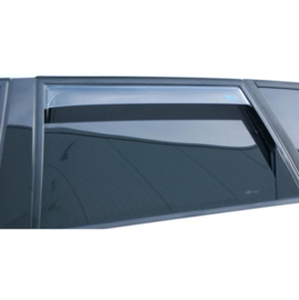 ClimAir Zijwindschermen Master Helder (achter) passend voor Audi Q3 (F3N) Sportback 2020-