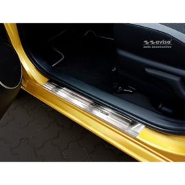 RVS Instaplijsten passend voor Toyota Yaris III Hatchback 'Special Edition' 2014-2019 4-delig