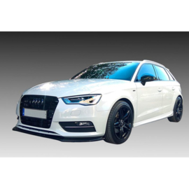 Voorspoiler passend voor Audi A3 (8V) Sportback/HB/Sedan/Cabrio 2012-2016 (ABS)