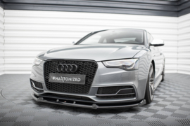 Maxton Design VOORSPLITTER V.3 AUDI S5 / A5 S-LINE COUPÉ / SPORTBACK 8T FACELIFT Gloss Black