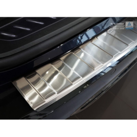 RVS Achterbumperprotector passend voor BMW 5-Serie G31 Touring 2017-2020 excl. M-Sport 'Ribs'