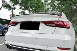 AutoStyle Achterspoiler passend voor Audi A3/S3 (8V) Sedan 2013-2020 (ABS Glanzend zwart)