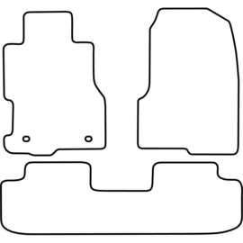 Automatten passend voor Honda Civic 3 deurs 2001-2004