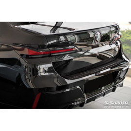 Echt 3D Carbon Achterbumperprotector passend voor BMW 7-Serie G70 Sedan M-Pakket 2023-