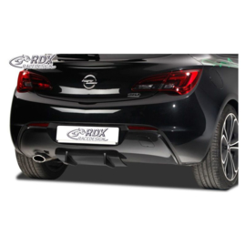 Achterskirt 'Diffusor U-Diff' passend voor Opel Astra J GTC 2009-2015 incl. OPC-Line (PU)