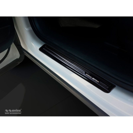 Zwart RVS Instaplijsten passend voor Skoda Kodiaq 2017- 'Special Edition' - 4-delig