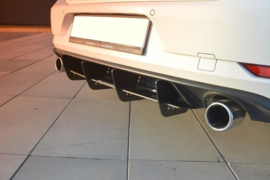 Maxton Design ACHTERDIFFUSER VW GOLF MK7 GTI FACELIFT