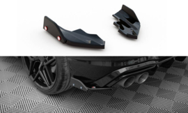 Maxton Design Achterzijde splitters V.6 + flappen Volkswagen Golf R Mk8