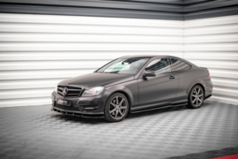 Maxton Design Zijskirts Diffusers Mercedes-Benz C Coupé / Sedan / Stationwagen AMG-Line C204 / W204 Facelift / S204 Facelift
