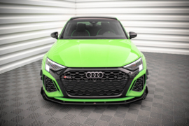 Maxton Design VOORBUMPERVLEUGELS (CANARDS) AUDI RS3 8Y Gloss Black