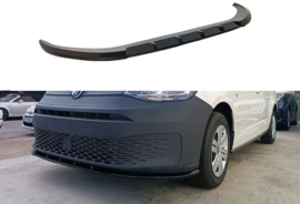 Voorspoiler V2 passend voor Volkswagen Caddy V Box/MPV 2020- (ABS glanzend zwart)