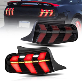 VLAND LED Achterlichten Voor Ford Mustang 2010 2011 2012 Stijl Schakelbare 7 modi