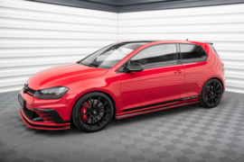 Maxton Design ZIJKANTEN DIFFUSERS VW GOLF Mk7 GTI CLUBSPORT Red
