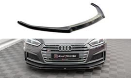 Maxton Design VOORSPLITTER V.2 AUDI S5 / A5 S-LINE F5 COUPÉ / SPORTBACK Gloss Black