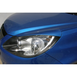 Koplampspoilers passend voor Opel Corsa D 2006-2014 (ABS)