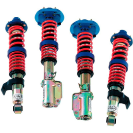 H&R Monotube Schroefset passend voor Volkswagen Transporter T5 2003- VA50-80/AA40-70 & T6 2015- VA50-80/AA40-70mm & T6.1 2020- VA65-90/AA60-80mm