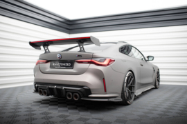 Maxton Design Carbon Spoiler Met Interne Beugels Staanders + LED BMW M4 G82 / M440i G22 / 4 M-Pack G22