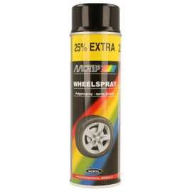 Motip Velgenlak - Zwart glans - 500ml